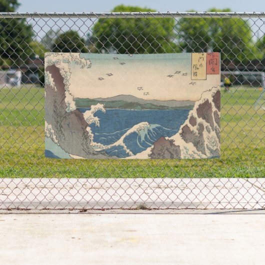 Japanse Waves Naruto Whirlpoolkunstwerk Spandoek (Insitu)