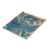 Japanse Waves Naruto Whirlpoolkunstwerk Tegeltje (Zijkant)