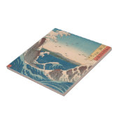 Japanse Waves Naruto Whirlpoolkunstwerk Tegeltje (Zijkant)