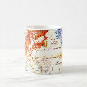 Japanse Wereldkaart 1800 Koffiemok (Center)