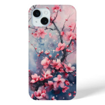 Japanse Wildflower Cherry Blossom Telefoon Case