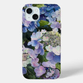 Japanse Wildflower Lacecup Hydrangea Telefoon Case (Achterkant)