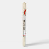 Japanse Witte Kitsune vos Case-Mate iPhone Case (Achterkant / Rechts)