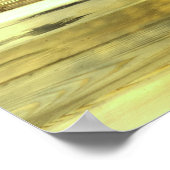 Japanse witte pine Bonsai-boom Poster (Hoek)