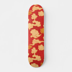 Japanse wolken persoonlijk skateboard
