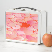 Japanse wolken, zonsondergang, koraal, Fuchsia, ro (In situ)