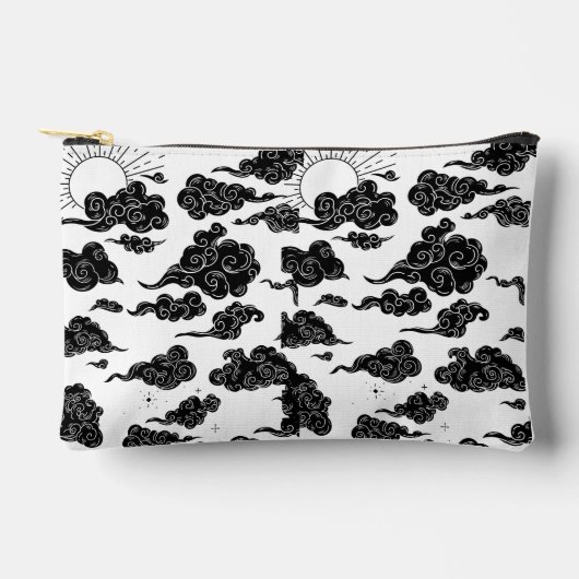 Japanse wolkenpatroon esthetiek etui (Voorkant)