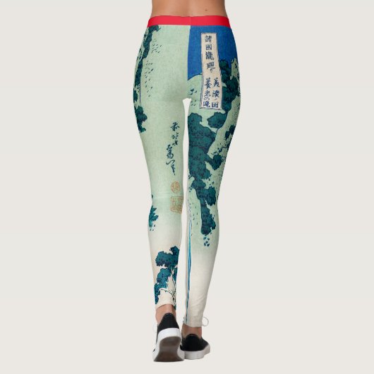  JAPANSE WOODBLOCK PRINT LEGGINGS (Achterkant)