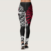 JAPANSE WORTELS LEGGINGS (Achterkant)