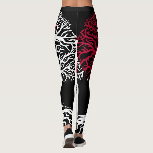 JAPANSE WORTELS LEGGINGS (Achterkant)