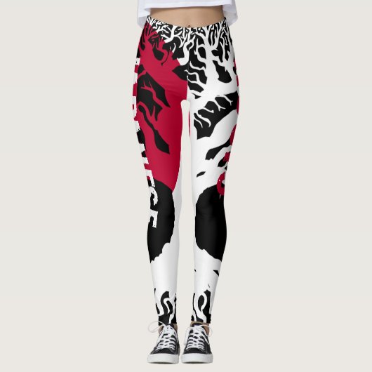 JAPANSE WORTELS LEGGINGS (Voorkant)