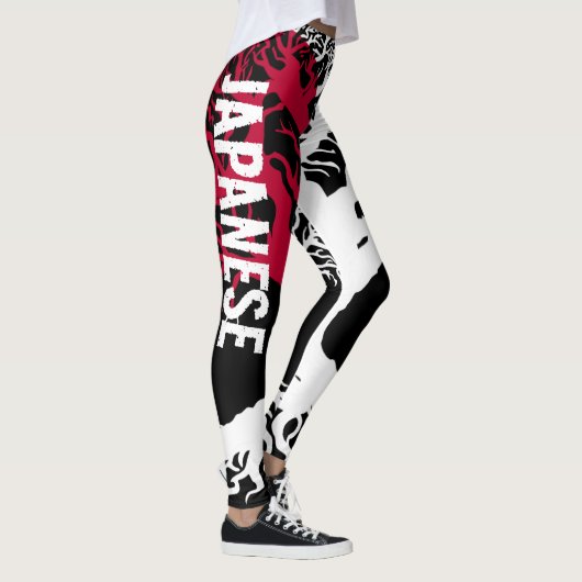 JAPANSE WORTELS LEGGINGS (Rechts)