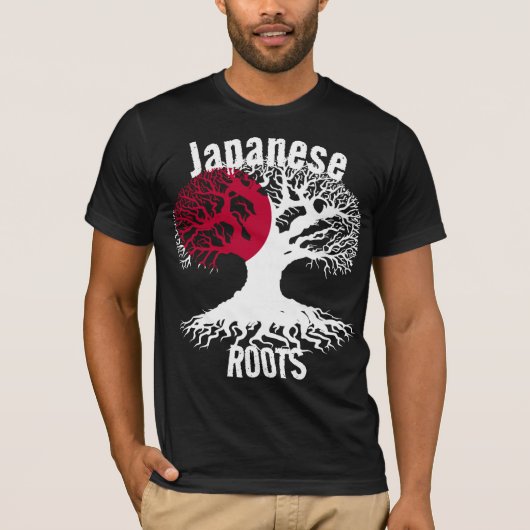 JAPANSE WORTELS T-SHIRT (Voorkant)