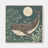 Japanse woudblokvinvis magneet (Voorkant)