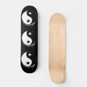 Japanse yin-yang skateboard (Voorkant)