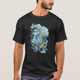 Japanse Yokai figuur Kirin T-shirt