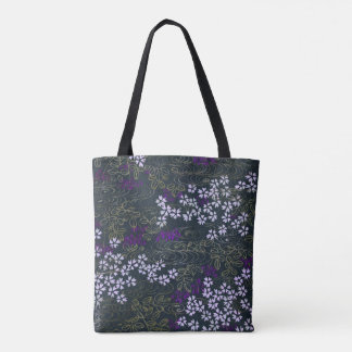 Japanse Yozakura-tas | Meiji-tijdperk Sakura & Fl Tote Bag