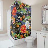 Japanse yuzen stijl douchegordijn (In situ)