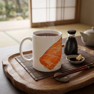 Japanse Zalm Sushi Nigiri Foodie Koffiemok