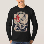 Japanse Zee Dragon T-shirt (Voorkant)
