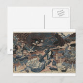 Japanse Zee Monster ongeveer 1815 Briefkaart (Voorkant / Achterkant)