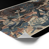 Japanse Zee Monster ongeveer 1815 Poster (Hoek)