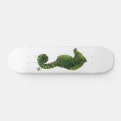 Japanse Zeepaard Kunst Skateboard (Horizontaal)