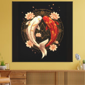 Japanse Zen Feng Shui Kunst Canvas Afdruk (Insitu (Woonkamer))