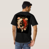 Japanse Zen Feng Shui Kunst T-shirt (Achterkant volledig)