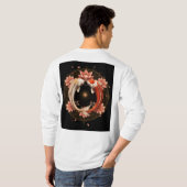 Japanse Zen Feng Shui Kunst T-shirt (Achterkant volledig)
