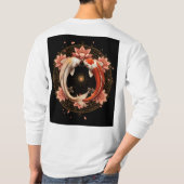 Japanse Zen Feng Shui Kunst T-shirt (Achterkant)