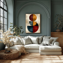 Japanse Zen Geometrische Abstracte Wandkunst Poster