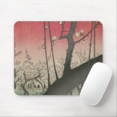 Japanse zonsopgang zonsondergang pruim landgoed bo muismat (Met muis)