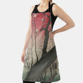 Japanse zonsopgang zonsondergang pruim landgoed bo schort (Insitu)