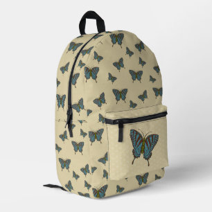 Japanse Zw swallowtail Bedrukte Rugzak