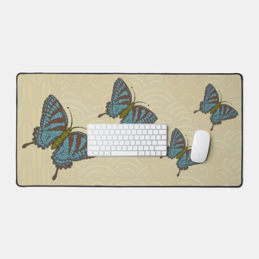 Japanse zwaluwstaart bureaumat (Keyboard & Muis)