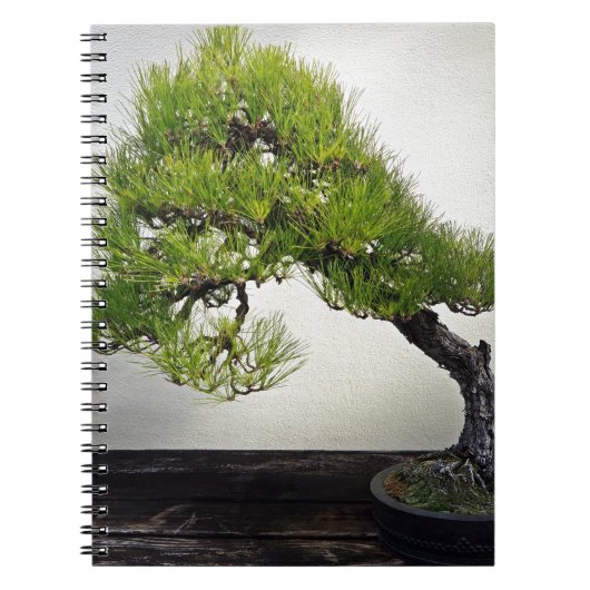 Japanse zwarte pine Bonsai Notitieboek (Voorkant)