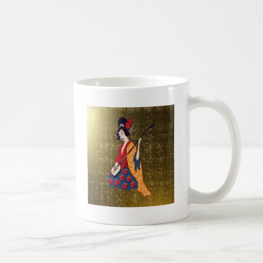 Japenese Gold Koffiemok (Rechts)
