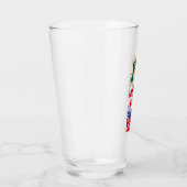 Japnese kanji -Fighting Sprit- 「闘志」Calligraphy art Glas (Rechts)