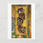 Japonaiserie, Oiran (Courtesan) Van Gogh Fine Art Briefkaart (Voorkant)