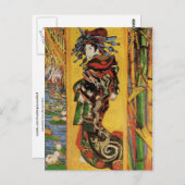 Japonaiserie, Oiran (Courtesan) Van Gogh Fine Art Briefkaart (Voorkant / Achterkant)