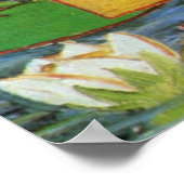 Japonaiserie Oiran na Kesa Eisen van Gogh Poster (Hoek)