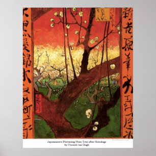 Japonaiserie Plum Tree Hiroshige - Vincent van Gog Poster