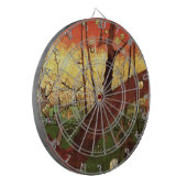 Japonisme: De bloeiende pruimelboom van Vincent va Dartbord (Voorkant Links)