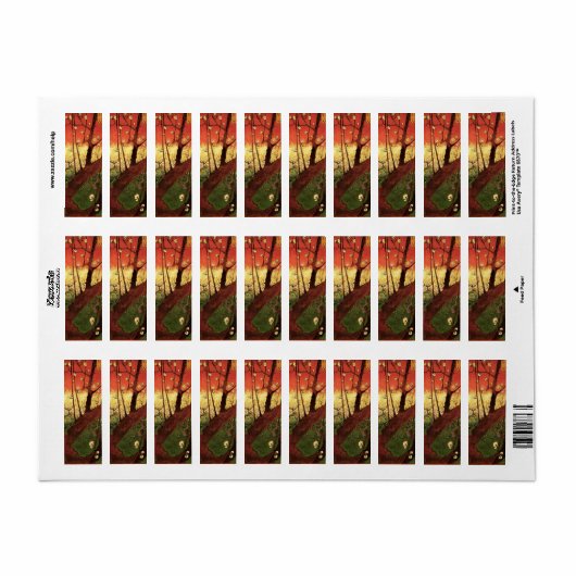 Japonisme: De bloeiende pruimelboom van Vincent va Etiket (Full Sheet)