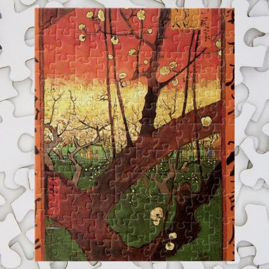 Japonisme: De bloeiende pruimelboom van Vincent va Legpuzzel