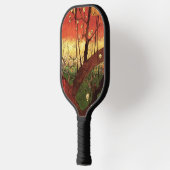 Japonisme: De bloeiende pruimelboom van Vincent va Pickleball Paddle (Links)