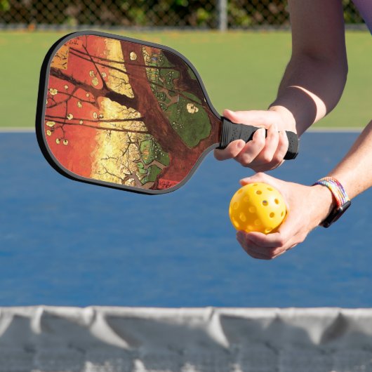 Japonisme: De bloeiende pruimelboom van Vincent va Pickleball Paddle (Insitu)