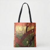 Japonisme: De bloeiende pruimelboom van Vincent va Tote Bag (Voorkant)