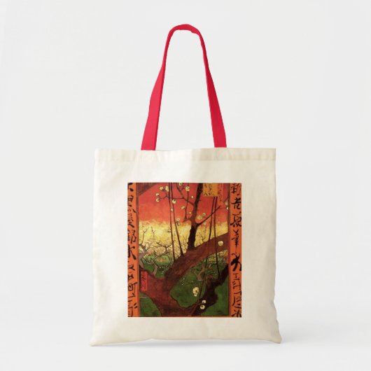 Japonisme: De bloeiende pruimelboom van Vincent va Tote Bag (Voorkant)